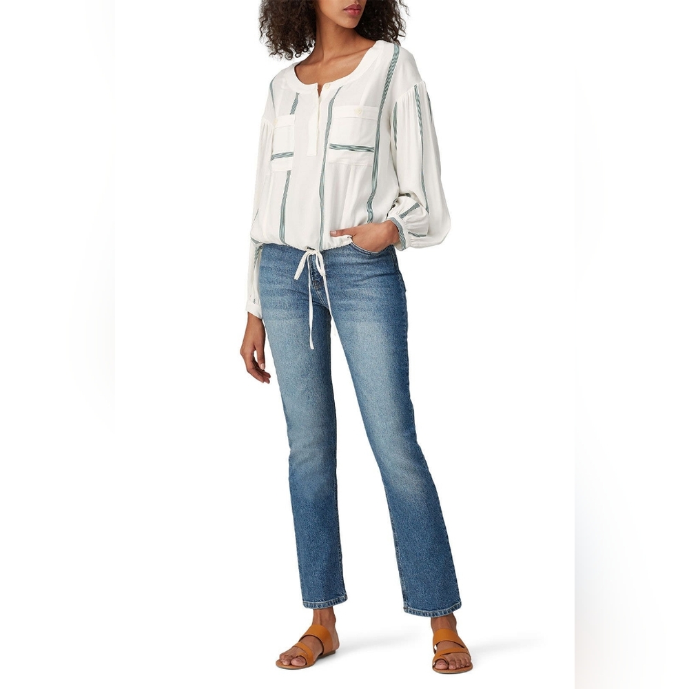 SANCIA The Chiyo Boyfriend Shirt sz M Women's Top